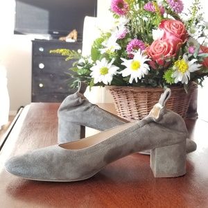 Everlane suede day heel